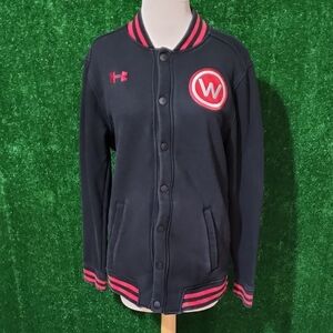Under Armour Black Jacket with Red Trim